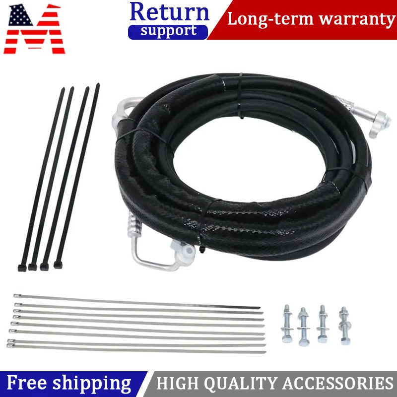 Rear AC Line Set Black For Ford Explorer 2011-2016, Flex 2013-2019 FE37190 Foto 1 de 4