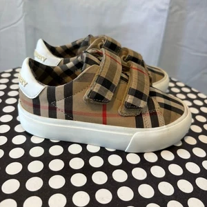 Burberry London England Mini Markham Check Unisex Sneaker Gr. 24 US 8 Kleinkind - Bild 1 von 8