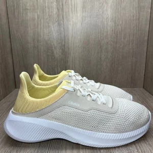 OluKai Island Hopper Sneakers Womens 10 Lace Up Athletic Travel Knit Puka Honey - Picture 1 of 11