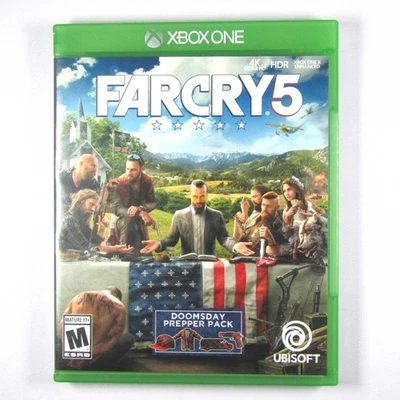 Farcry 5 Xbox One Authentic Tested Complete in Box - Image 1 of 4