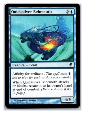 Darksteel #30 Quicksilver Behemoth - Image 1 of 2