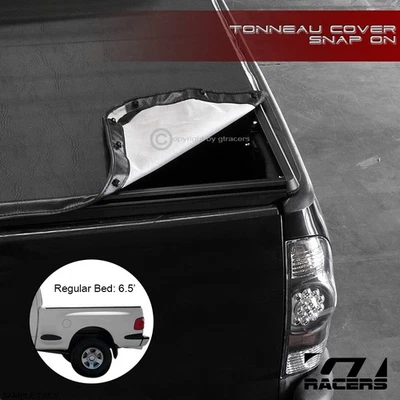 Cubierta Tonneau de vinilo a presión para Ford F150/F250 Flareside 1997-2003 de 6,5'/78" Foto 1 de 4