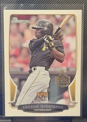 Bowman Andrew McCutchen 2013 originales recompra oro estampado 2025 vacaciones piratas Foto 1 de 4