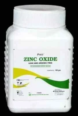 PYRAX Dental ZINC OXIDE Powder 100g Pure & Micronized for Preparation Temprary Cement