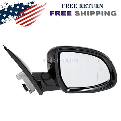 NUEVO ESPEJO RETROVISOR PASAJERO DERECHO NEGRO CON PUNTO CIEGO BMW X3 2018 2019-2024 Foto 1 de 4