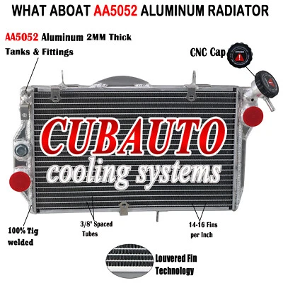 Radiador todo aluminio para Honda CBR1100 CBR1100XX Blackbird 1997-2003 2002 EE. UU. Foto 1 de 4