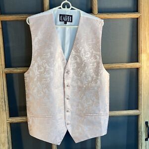 Cardi Collection Men’s Formal Vest, Size XLL, adjustable