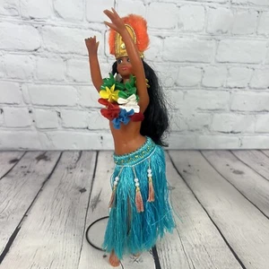 Vintage Pacific Island Hawaiian Hula Tiki Doll Polynesian Dancer 1960s Tahiti - Bild 1 von 12