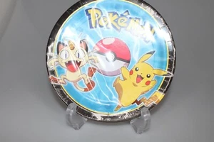 Pokemon Pikachu Dessert Plates 8 Per Package Birthday Party Supplies 7” - Picture 1 of 2