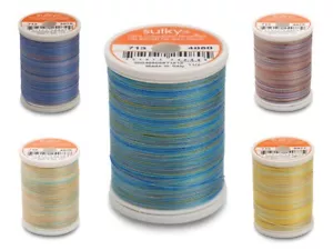 GUTERMANN SULKY 12 WT MISCHBARE FADEN 300 YD SPULE 100 % ÄGYPTISCHE BAUMWOLLE - Bild 1 von 11