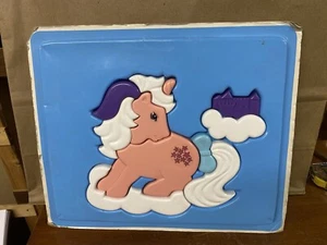 VERY RARE Vintage 1984 MY LITTLE PONY 10 PIECE PLASTIC PUZZLE HASBRO - Picture 1 of 5