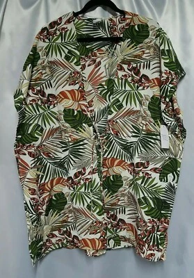 New Time and Tru Kimono Estampado Tropical Piscina Playa Cubierta Para Mujer Talla S/M Foto 1 de 4