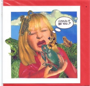 Restposten 3x Angela Salt Französische Kusskarten Neu mit Etikett Weihnachten - Bild 1 von 2