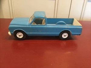 Vintage Ertl Blueprint Replica GMC Pickup Truck #220 Die Cast Blue 8” Long. - Picture 1 of 12