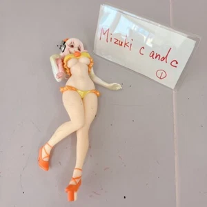 Super Sonico Summer Princess Concept Figure Bikini Headphone Orange No Stand JP - Picture 1 of 24