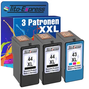 Patronen für Lexmark 43XL 44XL X4850 X4875 X4950 X4975 X4975ve X6570 - Bild 1 von 15