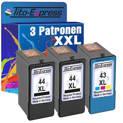 Patronen für Lexmark 43XL 44XL X4850 X4875 X4950 X4975 X4975ve X6570 - Bild 1 von 4
