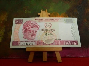 Cyprus, 2004, 5 pounds, UNC, Cyprus paper money - Picture 1 of 2