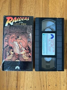 Paramount Indiana Jones and the Raiders of the Lost Ark VHS Tape - Imagen 1 de 3