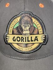 Gorilla Glue Tape 100% Tough Men's Gray Incredibly Strong Adjustable Hat New