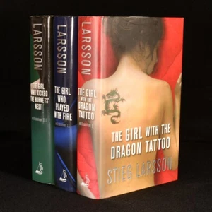 2008-09 3vols The Millennium Trilogy Stieg Larsson Reg Keeland 1st English Ed... - Picture 1 of 11
