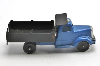 Vintage TootsieToy Blue & Black Lift Bed Dump Truck USA  - Image 1 of 4