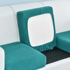 Sofa Seat Cushion Cover Furniture Protector Pets Kids Stretch Washable Slipcover - Picture 1 of 28