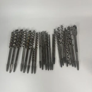 Vtg RUSSELL JENNINGS Irwin Auger Bit Lot 24 Pcs Tools Read - Picture 1 of 5