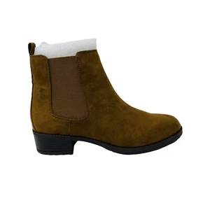 Nuevo Style & Co Mujeres Gladyyf Botines al Tobillo Talla 7M Marrón Vegano Nuevo en Caja - Imagen 1 de 8