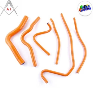 Kit de manguera refrigerante naranja para radiador de silicona Yamaha R1 R-1 YZFR1 2004 - Imagen 1 de 4