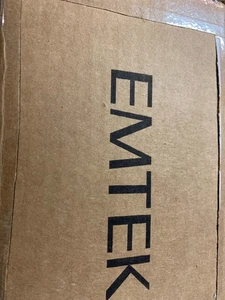 EMTEK 5209ROUUS4 Satin Messing Scheibenrosette Sichtschutz Set & Knopf, 7 Oberflächenoptionen - Bild 1 von 2