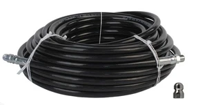 Schieffer 3/8" x 100' 4000 PSI Thermoplastic Sewer Jetter Hose & 5.5 Nozzle - Picture 1 of 6