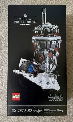 NEW RETIRED LEGO Star Wars Set 75306 Imperial Probe Droid Hoth NIB - Image 1 of 2