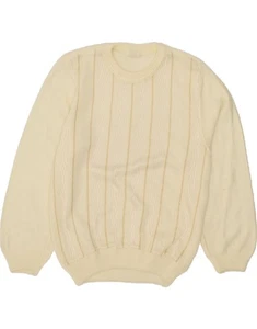 ROXY Womens Crew Neck Jumper Sweater UK 18 XL Off White Argyle/Diamond CF20 - Picture 1 of 4