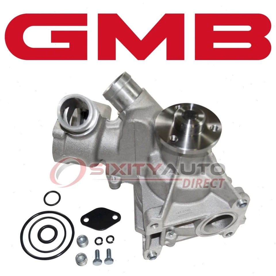 GMB Water Pump for 1995-1997 Mercedes-Benz E320 3.2L L6 - Coolant Antifreeze ti Foto 1 de 4