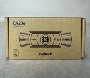 Biznesowa kamera internetowa Logitech C920e - czarna kamera internetowa HD, połączenia wideo Full HD 1080p - Zdjęcie 1 z 5