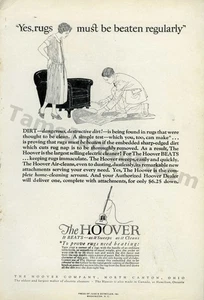 1925 Hoover Vacuum Cleaners Beat Your Rugs! MAGAZINE PRINT AD Decor Idea (4781) - Picture 1 of 1