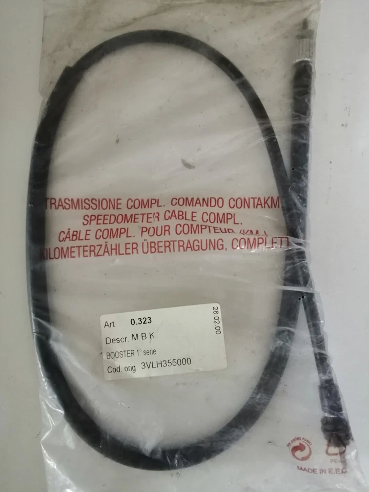 Cavo Contachilometri 3vl Prima Serie Booster Mbk - Immagine 1 di 1