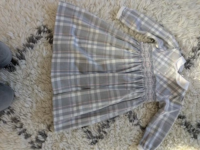 Sarah Louise Checked  Dress Age 4 - Image 1 of 4