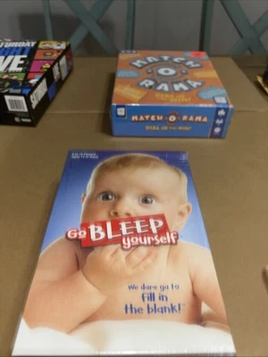 Go Bleep Yourself Party Game Creative Fill in The Blank PlayMonster Sealed NIB - Image 1 of 3