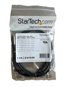 LOT OF 14 StarTech 3.3ft (1m) USB-B to USB-C Cable Data Cord USB 2.0 USB-C - Picture 1 of 2