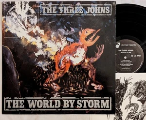 The Three Johns THE WORLD BY STORM Abstract ABT012 Mekons UK LP inner ED1 1986 - Picture 1 of 7