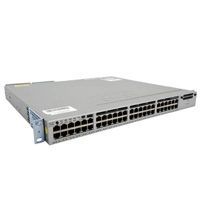 Cisco WS-C3850-48F-L V04 MAnaged Switch 48 x (PoE+) GB RJ45 - Image 1 of 4