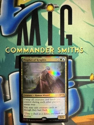 Prophet of Kruphix ✨ PROMO FOIL ✨ MTG NM Near Mint LP Light Play Clash Pack 005 - Image 1 of 2