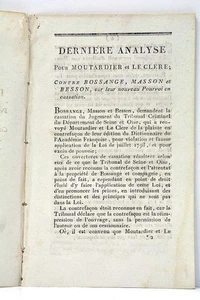 Plädoyer Verteidigung Verleger Senf und Klerus Fälschung Wörterbuch 1802 - Bild 1 von 8