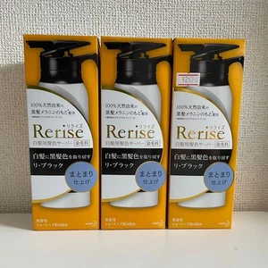 Rerise Hair Color Server for Gray Hair Re-Black Cohesive Finish 155g x 3 - Bild 1 von 4