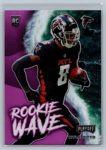 2021 Panini Playoff #RW-KPI Kyle Pitts Rookie Wave - Bild 1 von 2