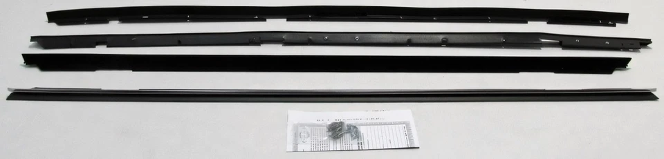 Window Sweeps Weatherstrip 适用于 1979 - 1985 别克里维埃拉黑色左前 — 第 1/4 张图片