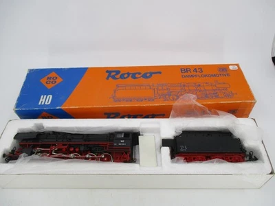 DV12267 ROCO Ho 1/87 1:87 LOCOMOTIVE VAPEUR DB BR43 + TENDER REF 43260 - Photo 1/4