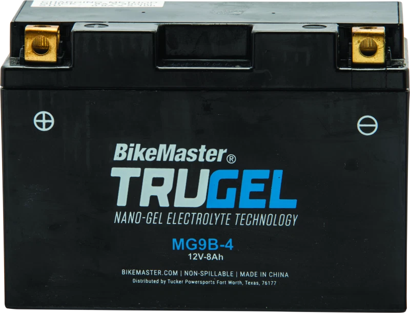Batería BikeMaster 780544 Trugel Mg9B-4 mercado de accesorios alto rendimiento carreras par Foto 1 de 1
